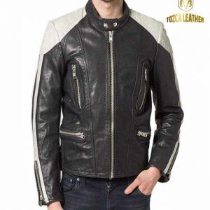 Jaket Kulit Bikers Motor KM038