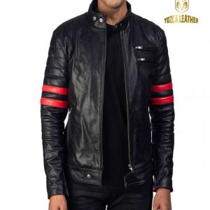 Jaket Kulit Bikers Motor KM042