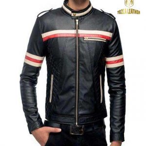 Jaket Kulit Bikers Motor KM046