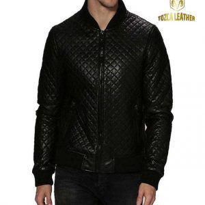 Jaket Kulit Bomber KB038