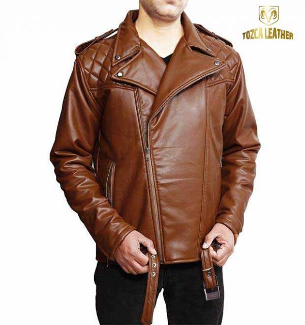 jaket kulit rock n roll asli