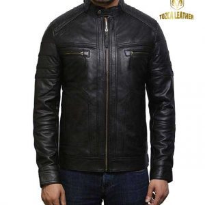 Jaket Kulit Bikers Motor KM054