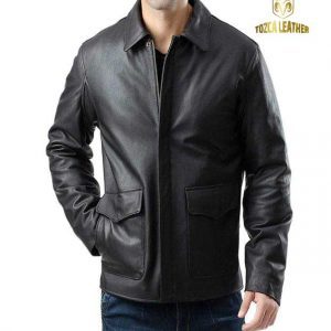 Jaket Kulit Bomber KB054