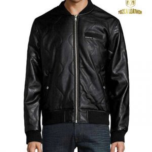 Jaket Kulit Bomber KB058