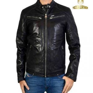 Jaket Kulit Bikers Motor KM061