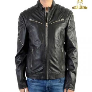 Jaket Kulit Bikers Motor KM062