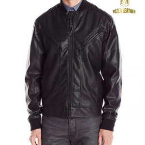 Jaket Kulit Bomber KB063