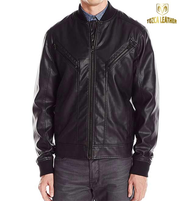 Jaket Kulit Bomber KB063