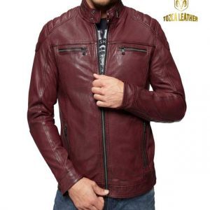 Jaket Kulit Bikers Motor KM070