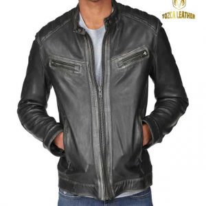 Jaket Kulit Bikers Motor KM071