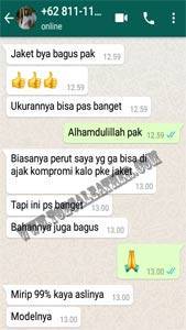 Pesanan Jaket Kulit Motor