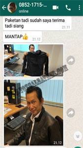 Pesanan Jaket Kulit Pertamina