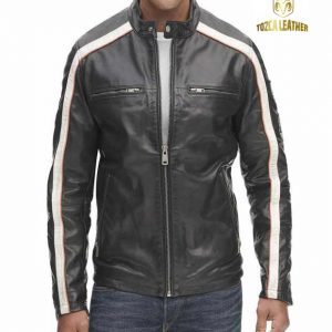 Jaket Kulit Bikers Motor KM078