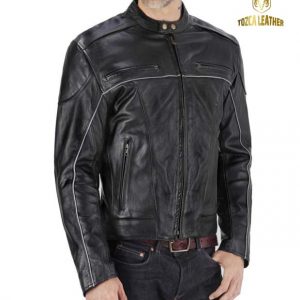 Jaket Kulit Bikers Motor KM080