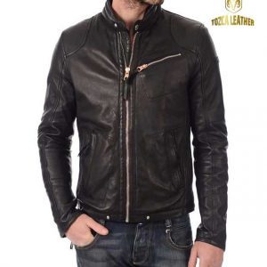 Jaket Kulit Bikers Motor KM083