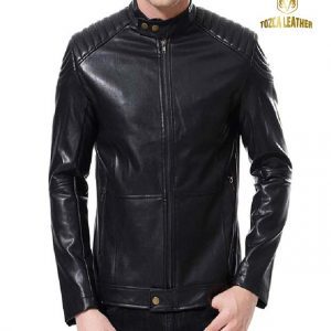 Jaket Kulit Bikers Motor KM084