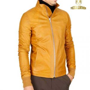 Jaket Kulit Bomber KB071