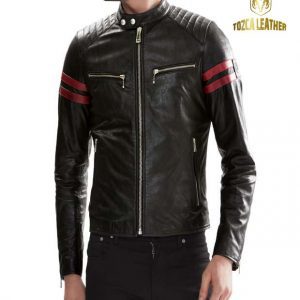 Jaket Kulit Bikers Motor KM095