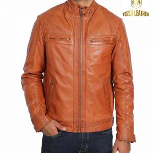 Jaket Kulit Bikers Motor KM099