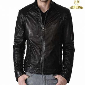 Jaket Kulit Bikers Motor KM100