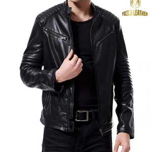 Jaket Kulit Bikers Motor KM102