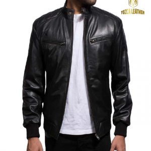 Jaket Bomber Pria Domba Super KB082