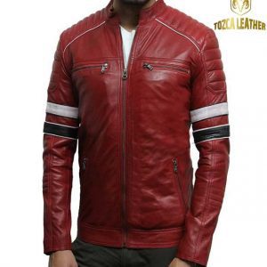 Jaket Kulit Bikers Asli KM109