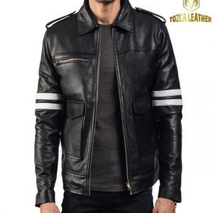 Jaket Kulit Motor Asli KM108