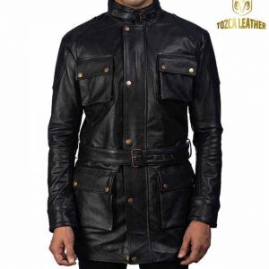 Jaket Safari Kulit Asli Domba KS049