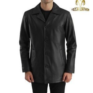 Jaket Kulit Semi Blazer Pria KJ050